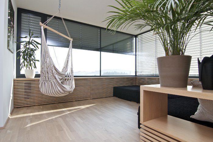 Sombreado con persianas